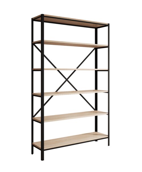 Ralph Black/Sonoma ADRK knygų spinta