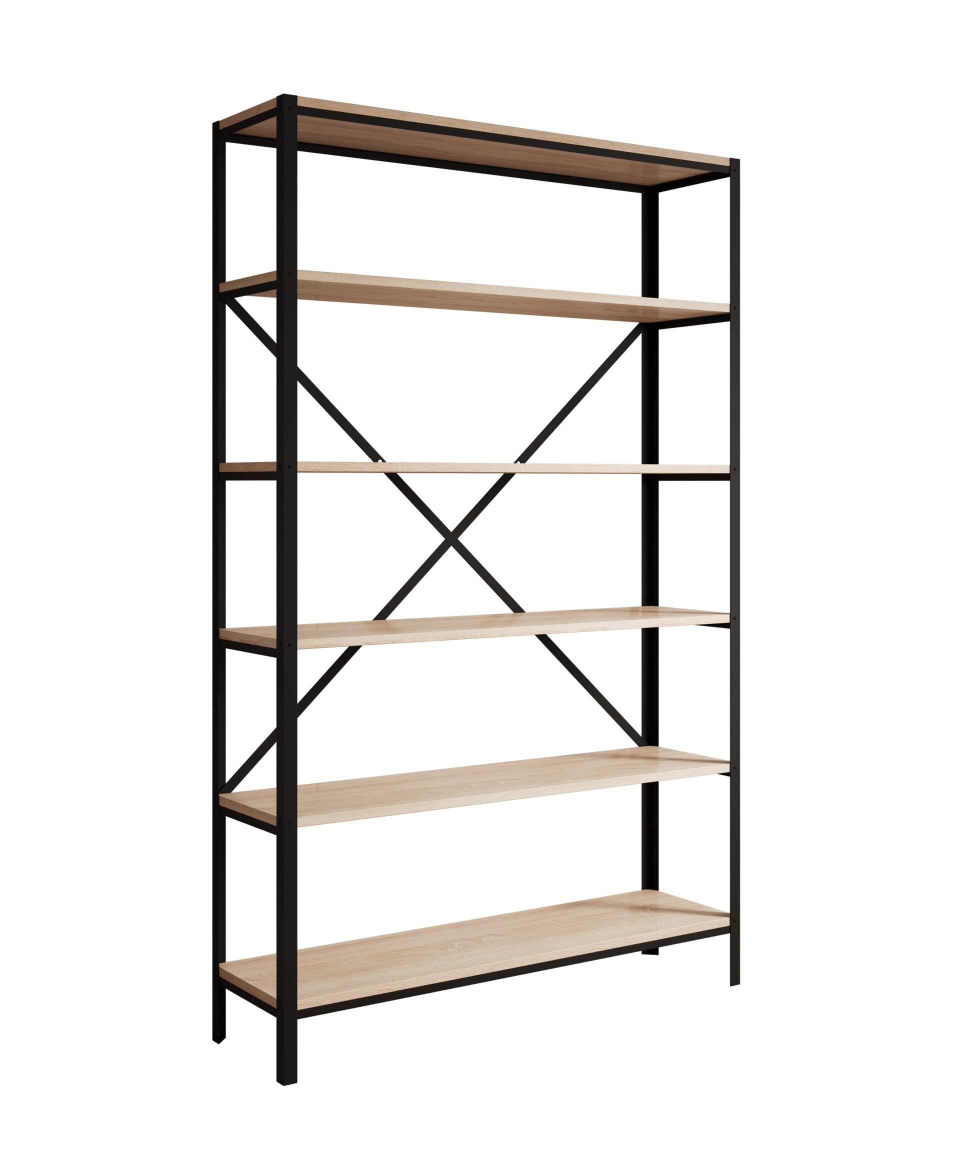 Ralph Black/Sonoma ADRK knygų spinta