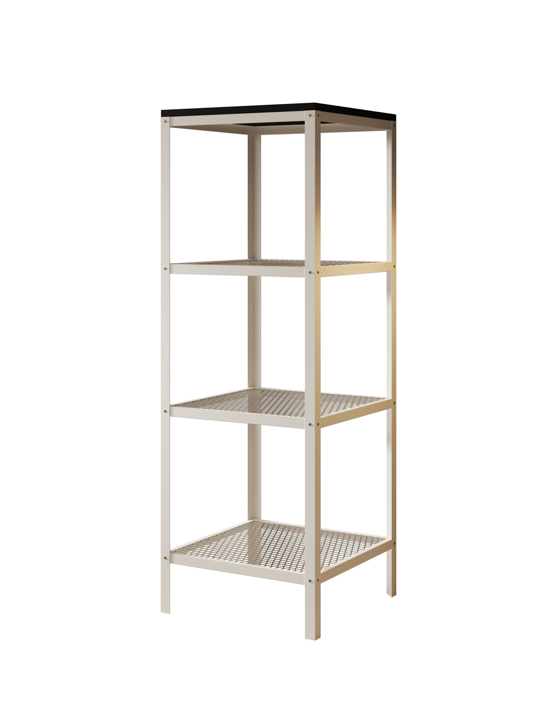 Reli knygų lentyna, balta/juoda, ADRK