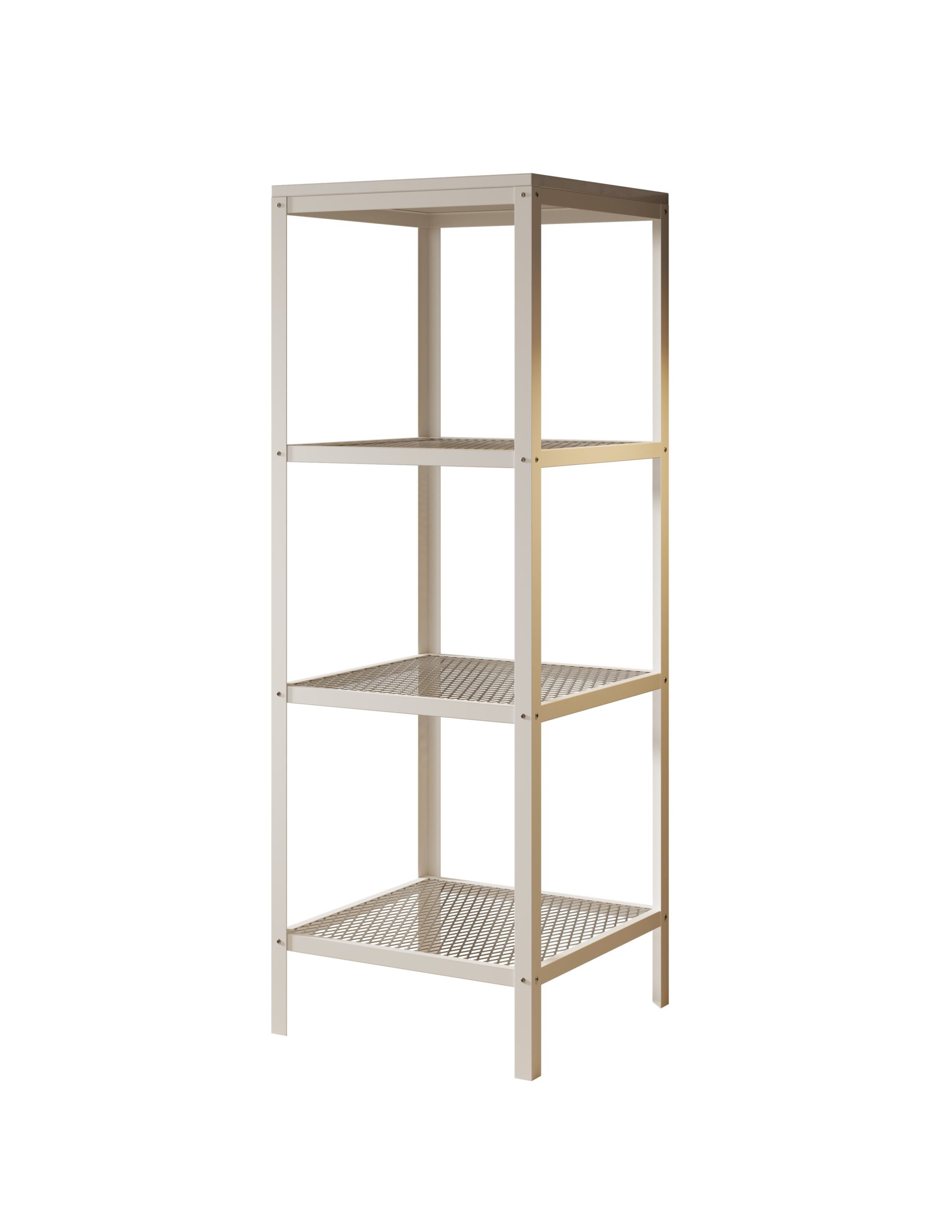 Reli balta/balta blizgi ADRK knygų lentyna