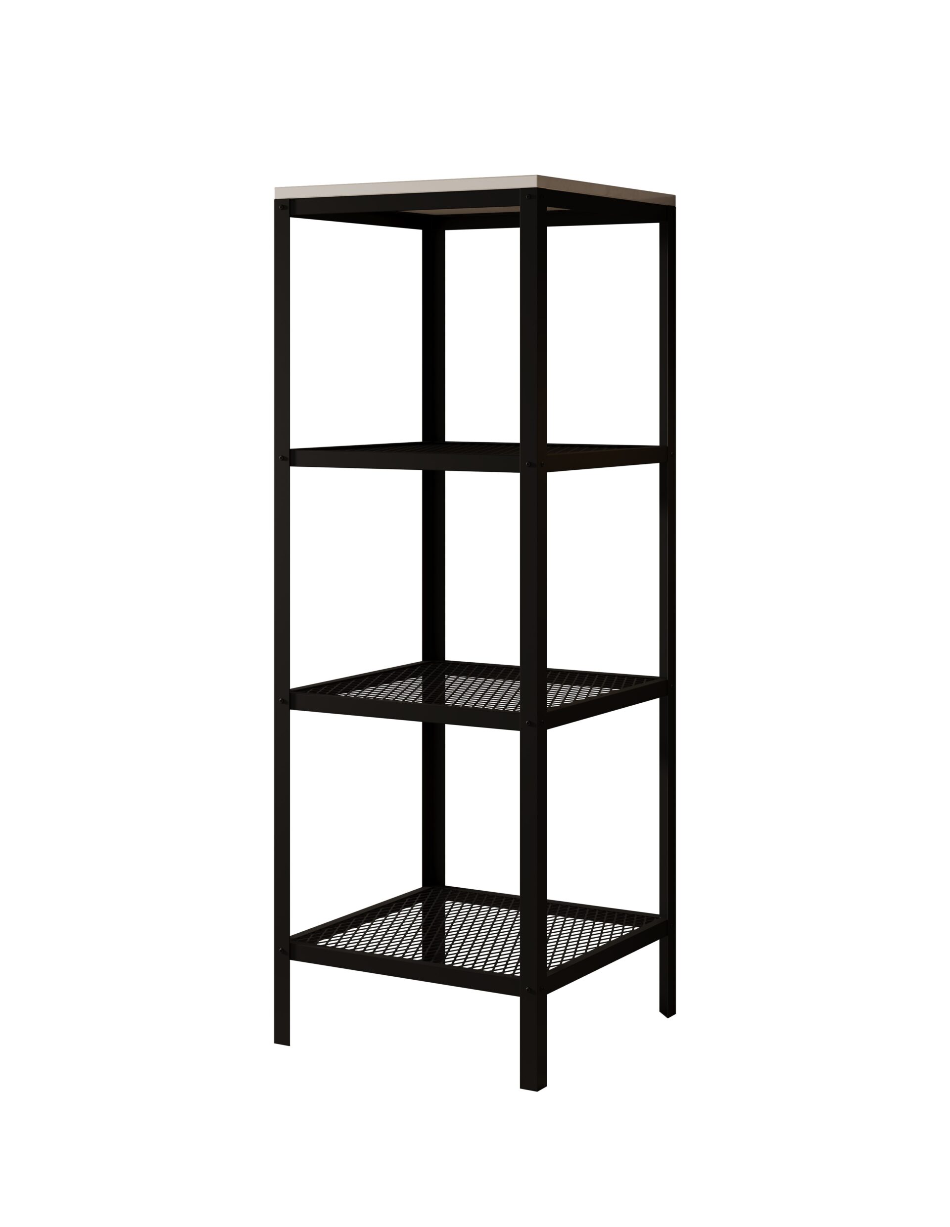 Reli knygų lentyna, juoda/balta, blizgi, ADRK