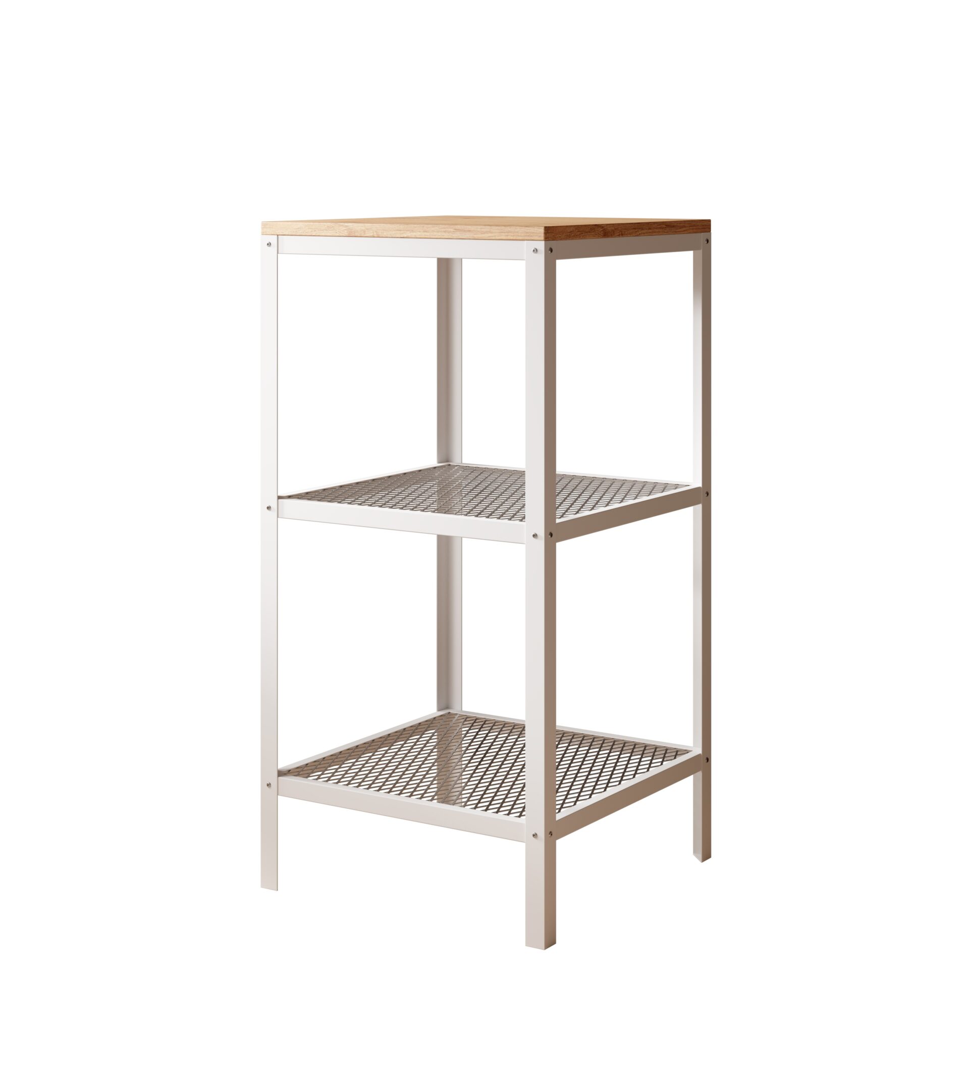 Rolin balta/ąžuolo Lancelot ADRK knygų lentyna