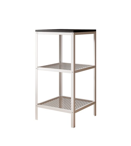 Rolin balta/juoda ADRK knygų lentyna