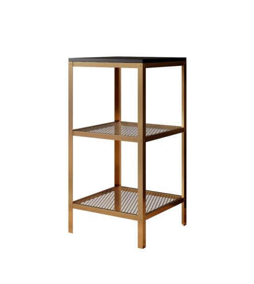 Rolin auksinė/juoda ADRK knygų lentyna