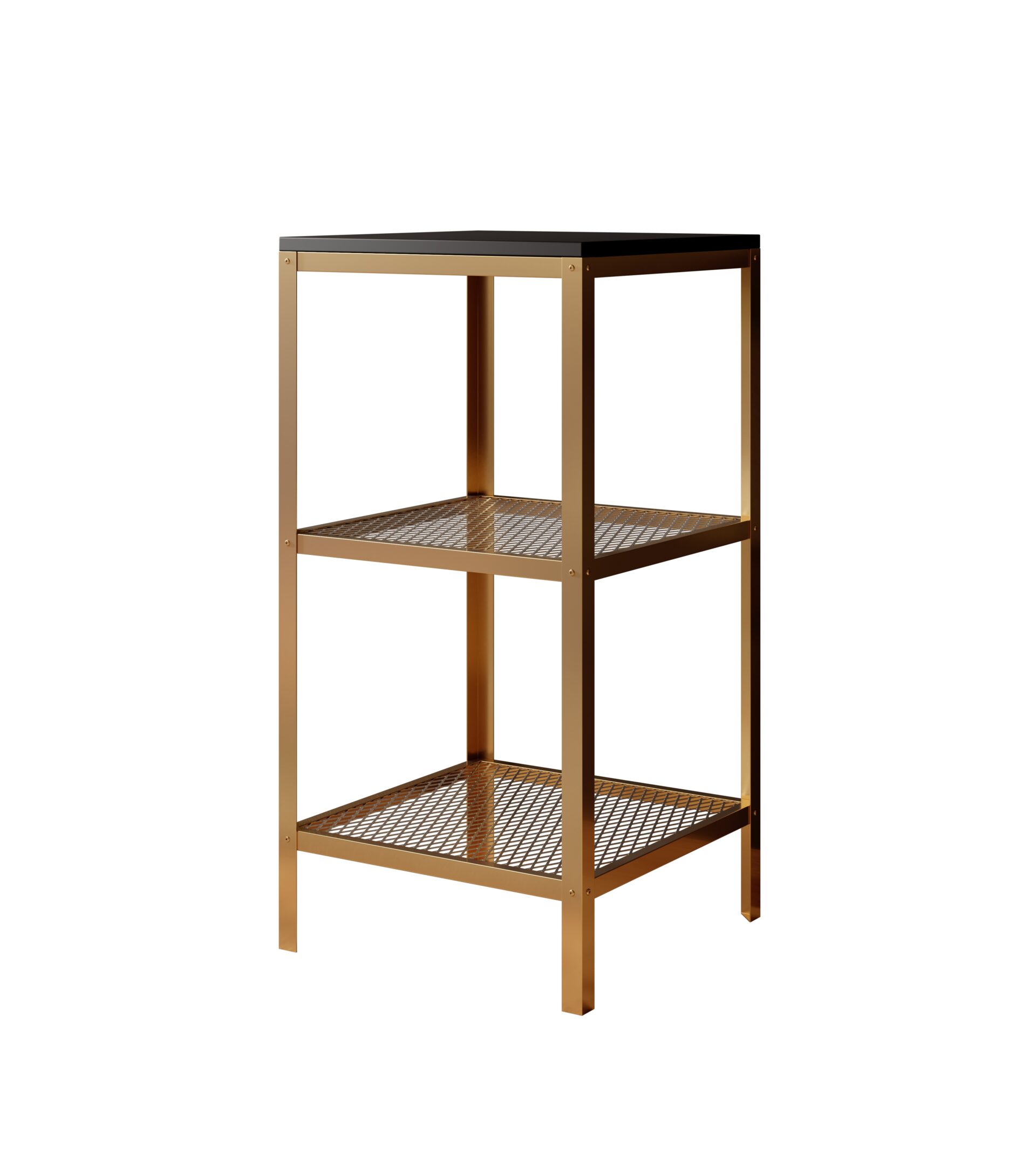 Rolin auksinė/juoda ADRK knygų lentyna