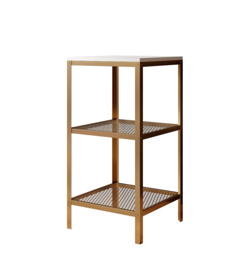 Rolin auksinė/matinė balta ADRK lentyna