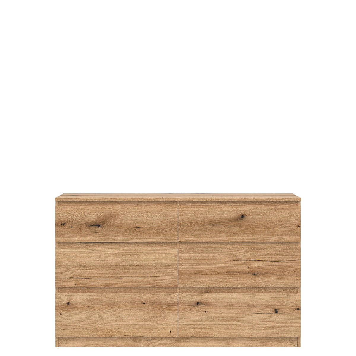 REMI RM03 komoda su stalčiais, ąžuolo spalvos, „Evoke“