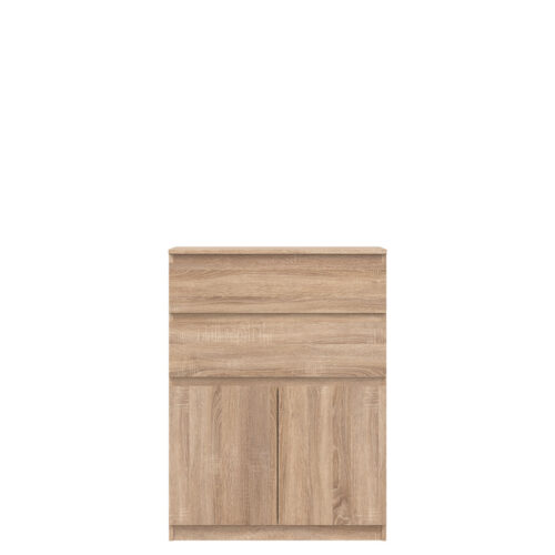 REMI RM05 komoda su stalčiais, SONOMA ąžuolo spalvos