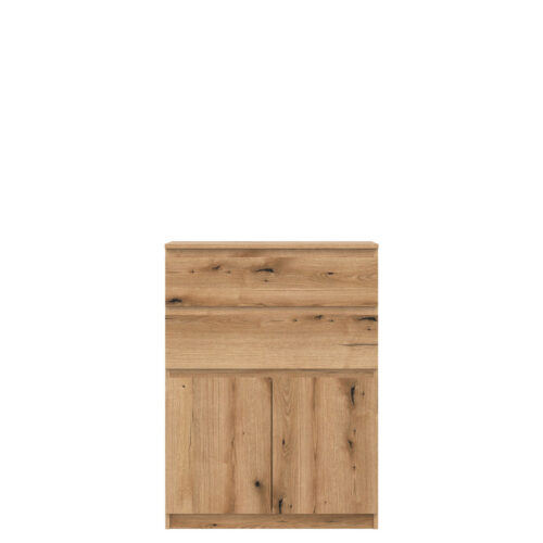 REMI RM05 komoda su stalčiais, ąžuolo spalvos, „Evoke“