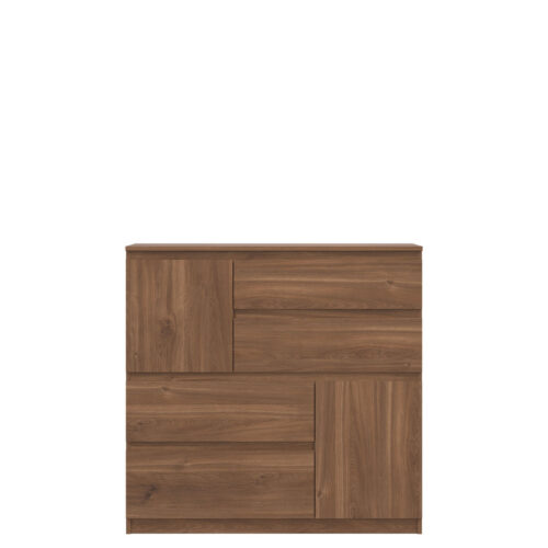 REMI RM06 komoda su stalčiais, ąžuolo spalvos, „Castello“