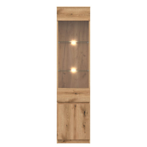 REMI RM07 vitrina K/D EVOKE Ąžuolo spalvos