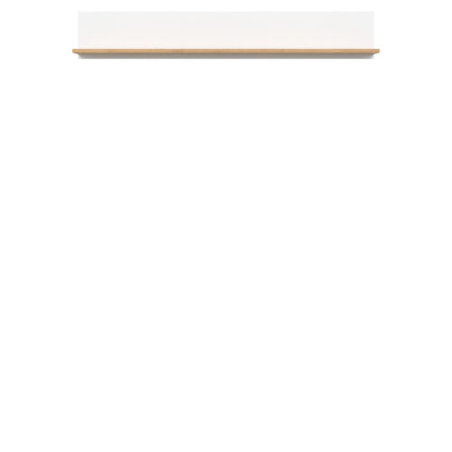 REMI RM14 SIENINĖ LENTYNA BALTA/ĄŽUOLAS EVOKE