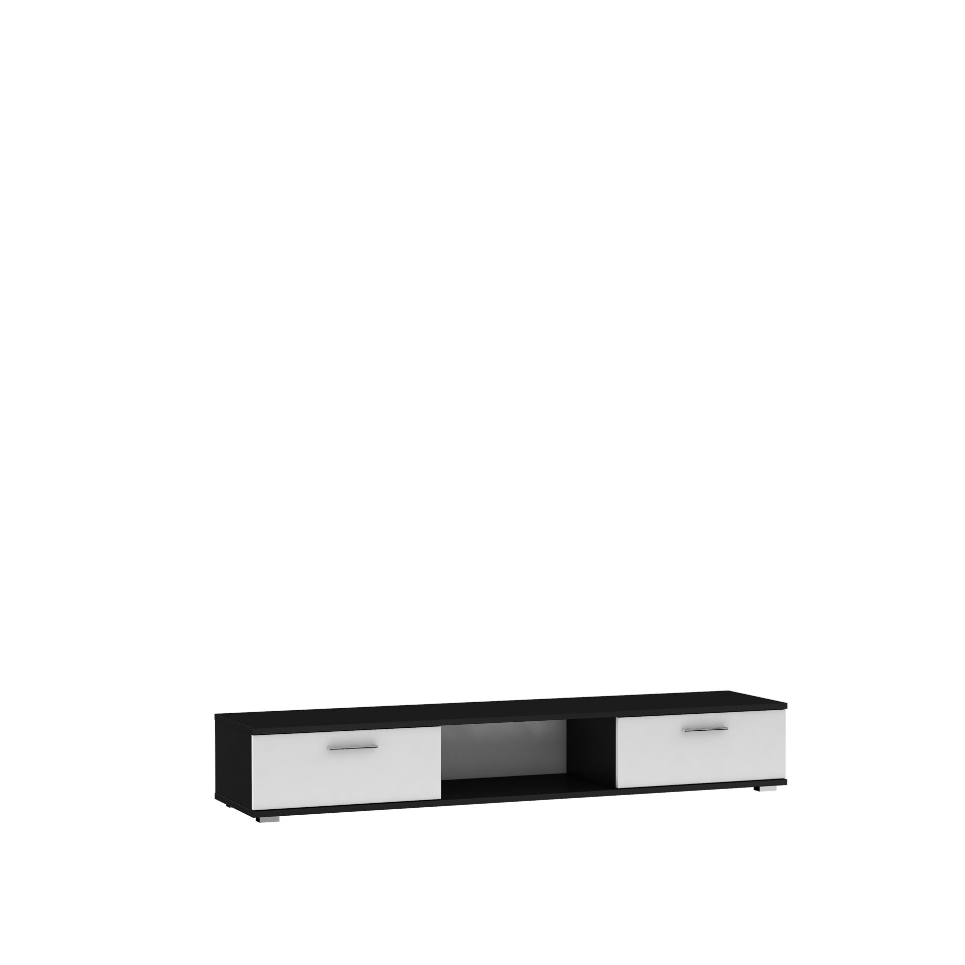 TV SELLA matinė juoda / matinė balta ADRK