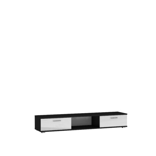 TV SELLA matinė juoda / blizgi balta ADRK