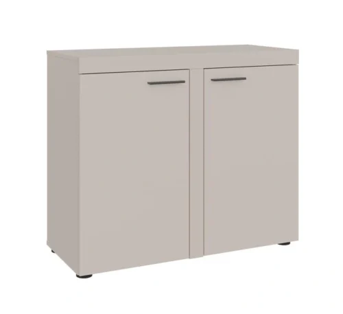 Rumba komoda su lentyna 2F smėlio spalvos