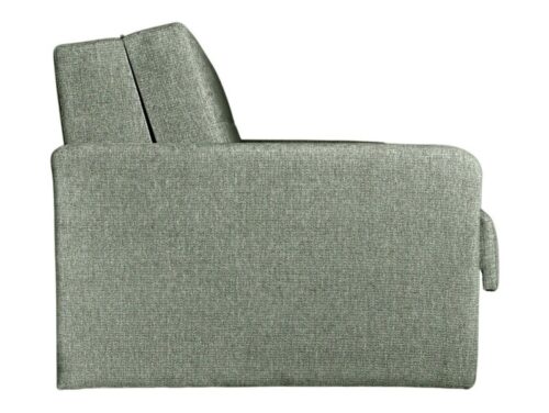 Dvivietė sofa „Como“ su miegojimo funkcija ir daiktadėže, žalia