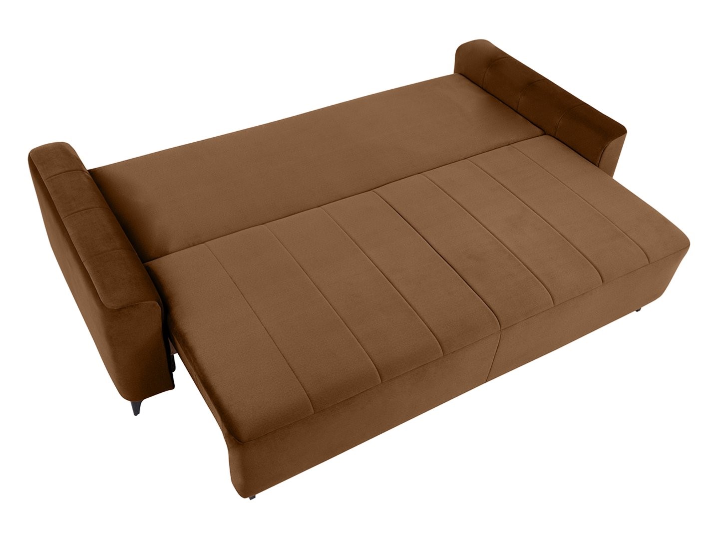 KAMARI Element 07 ruda sofa-lova su daiktadėže