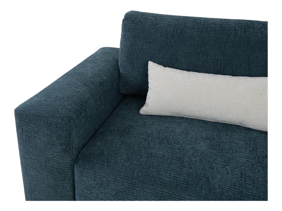 KIZO turkio spalvos trijų vietų sofa-lova su daiktadėže