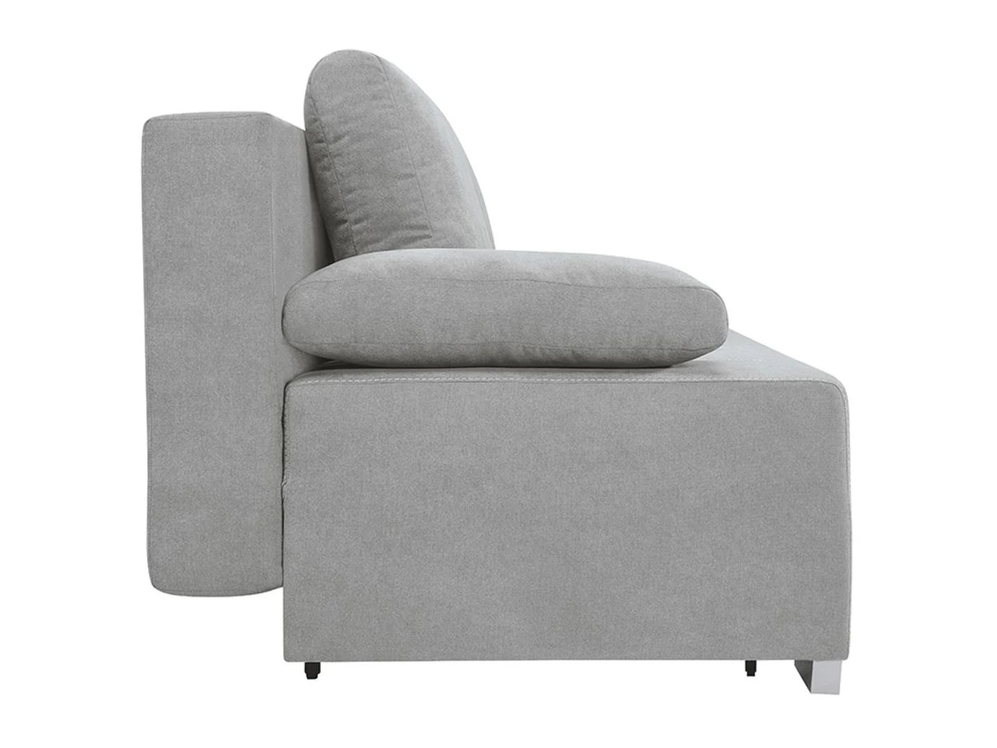 Street IV LUX 3DL trijų vietų sofa su daiktadėže, pilka