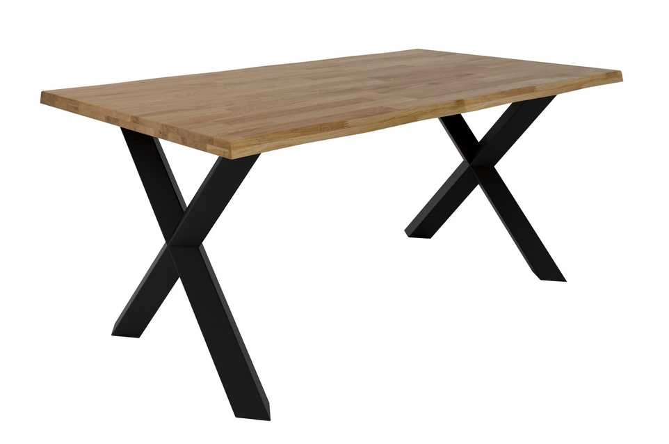 „Malmo Flow“ alyvuotas ąžuolinis medinis palėpės stalas