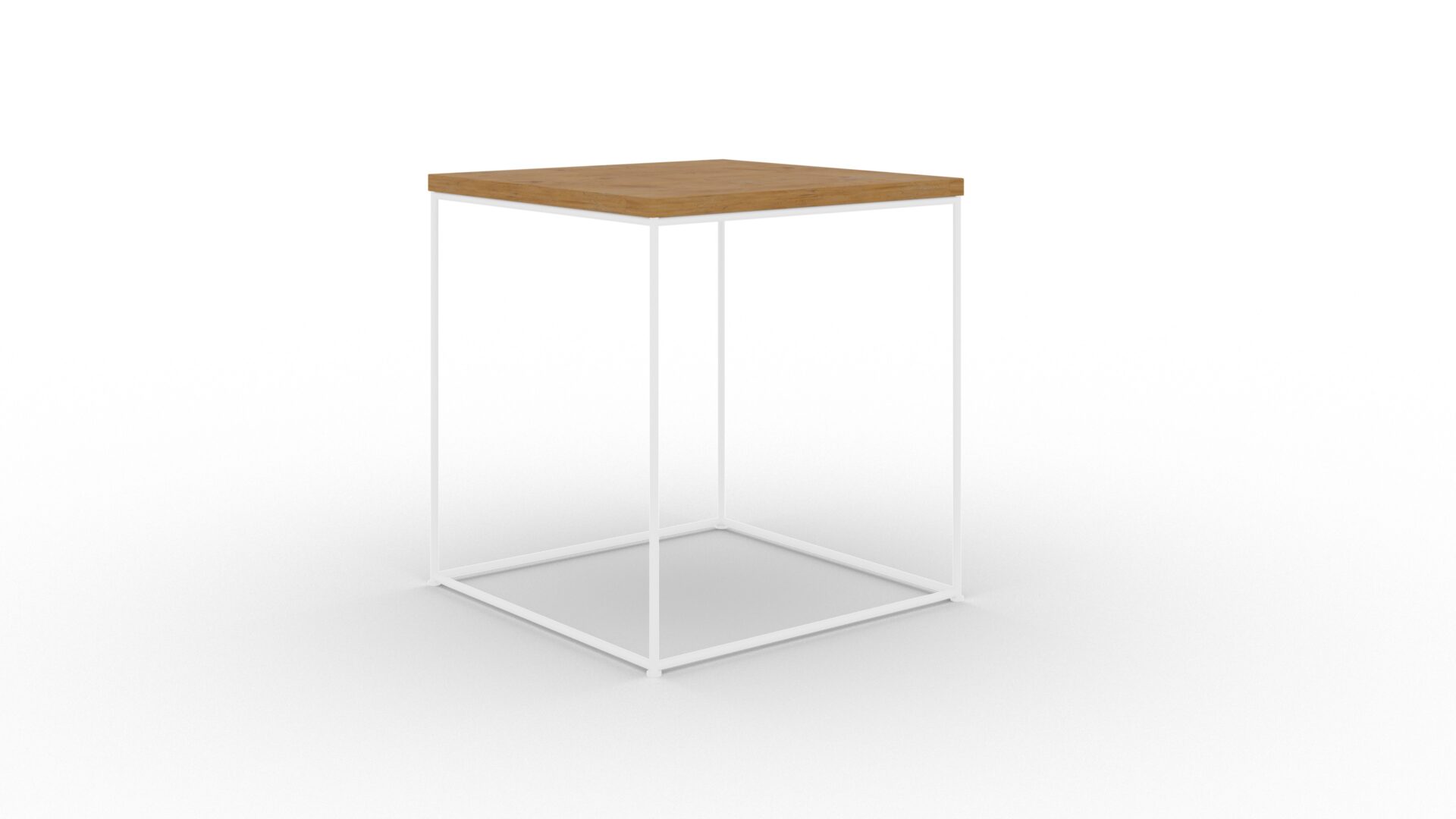 Adina kavos staliukas, baltas/Lancelot ąžuolas, ADRK