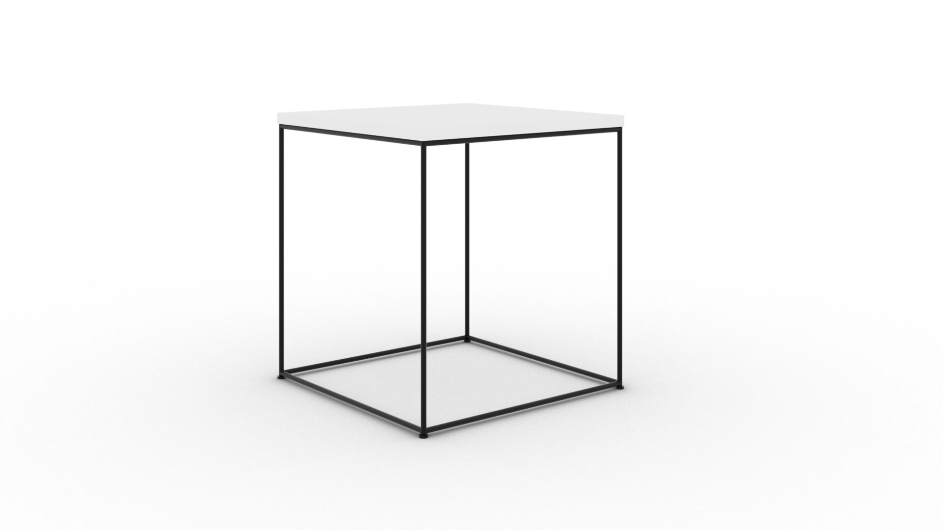 Adina kavos staliukas, juodas/baltas, ADRK