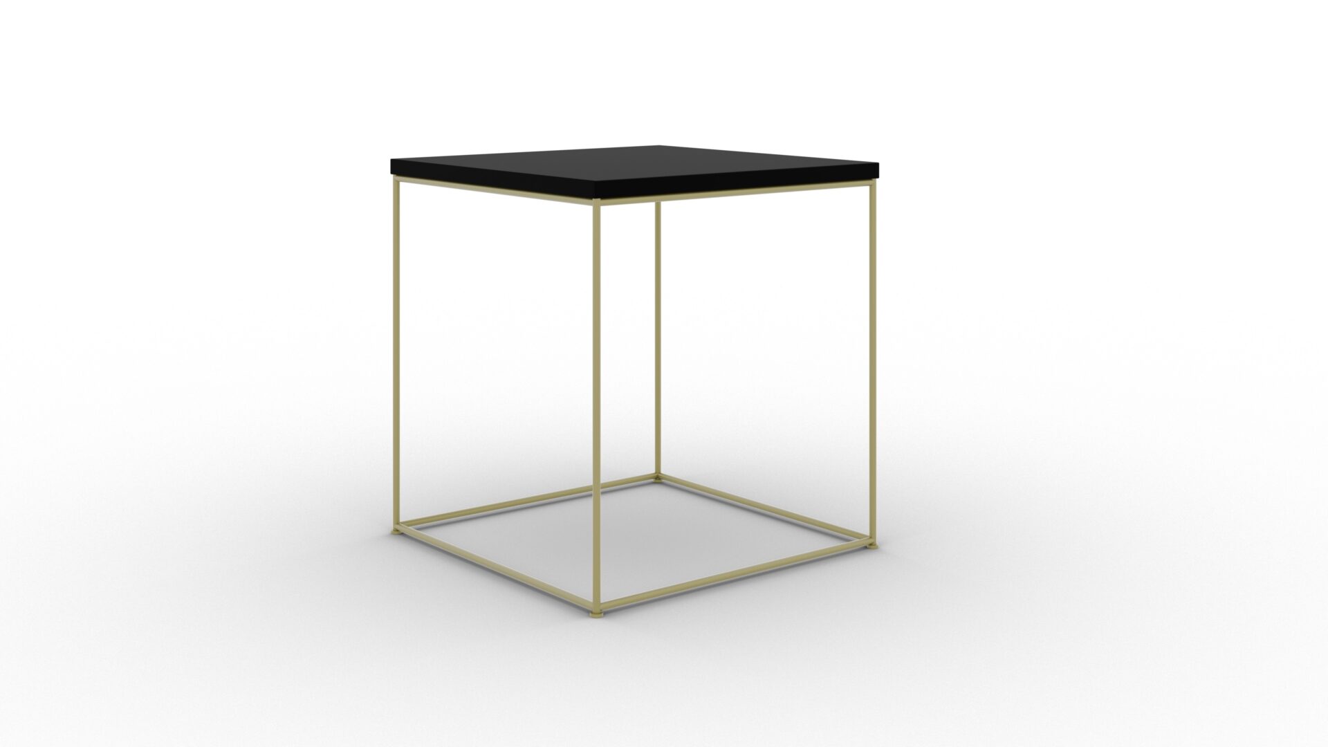 Adina kavos staliukas, auksinis/juodas, ADRK