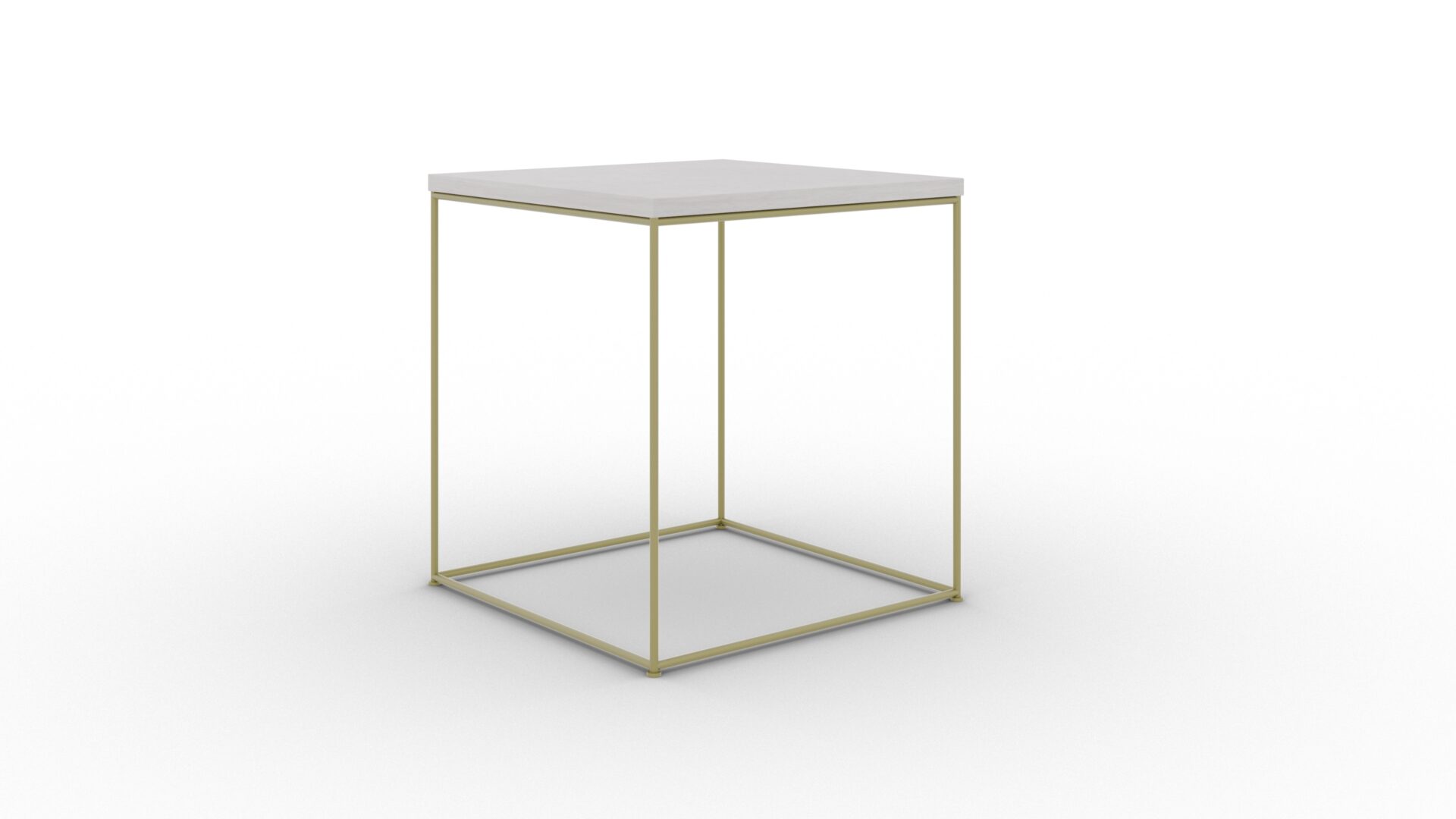 Adina kavos staliukas, auksinis/betoninis, ADRK