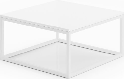 BELTEN Kavos staliukas 65×65 Baltas ADRK