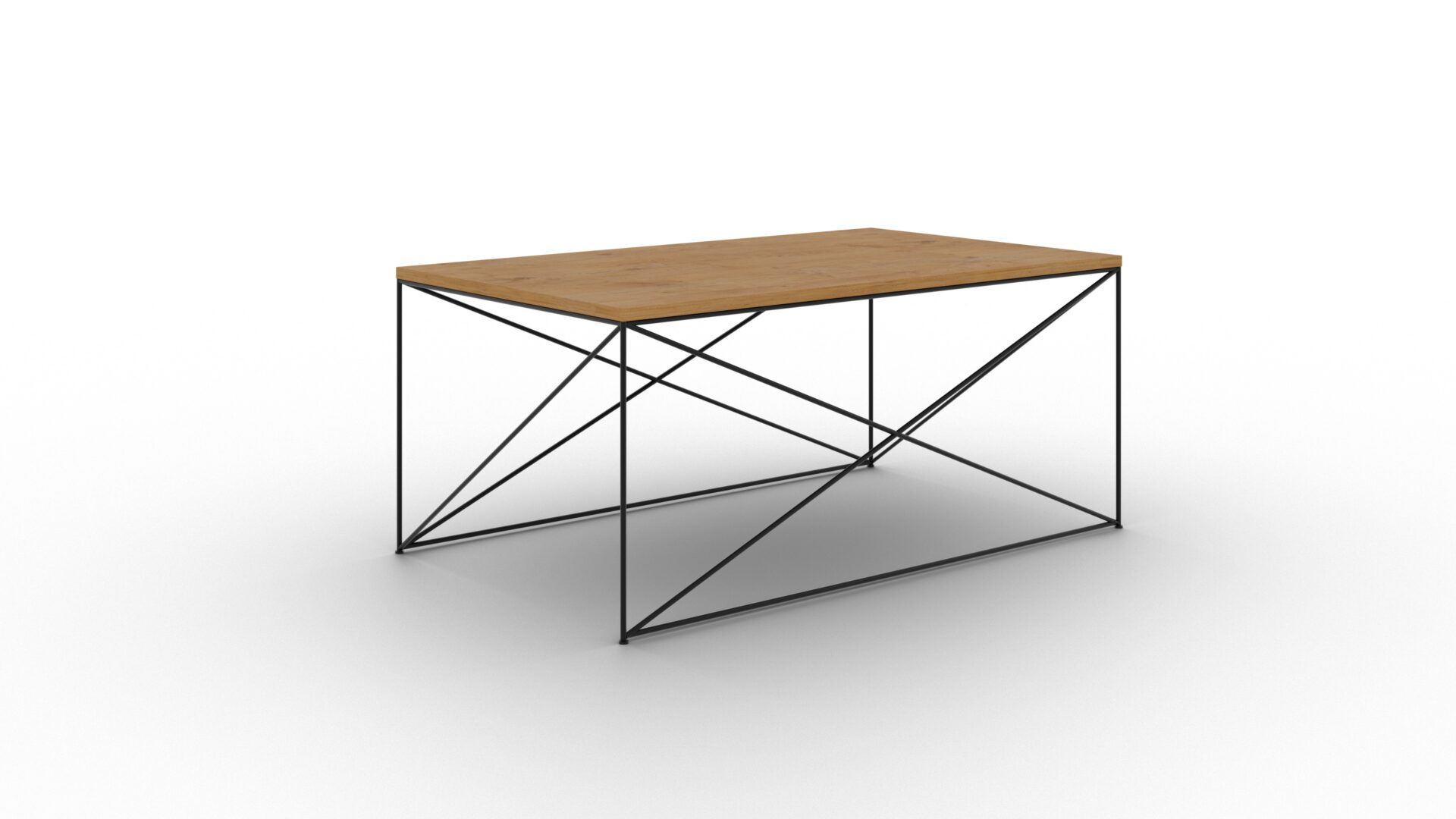 Dante kavos staliukas, baltas/Lancelot ąžuolas, ADRK