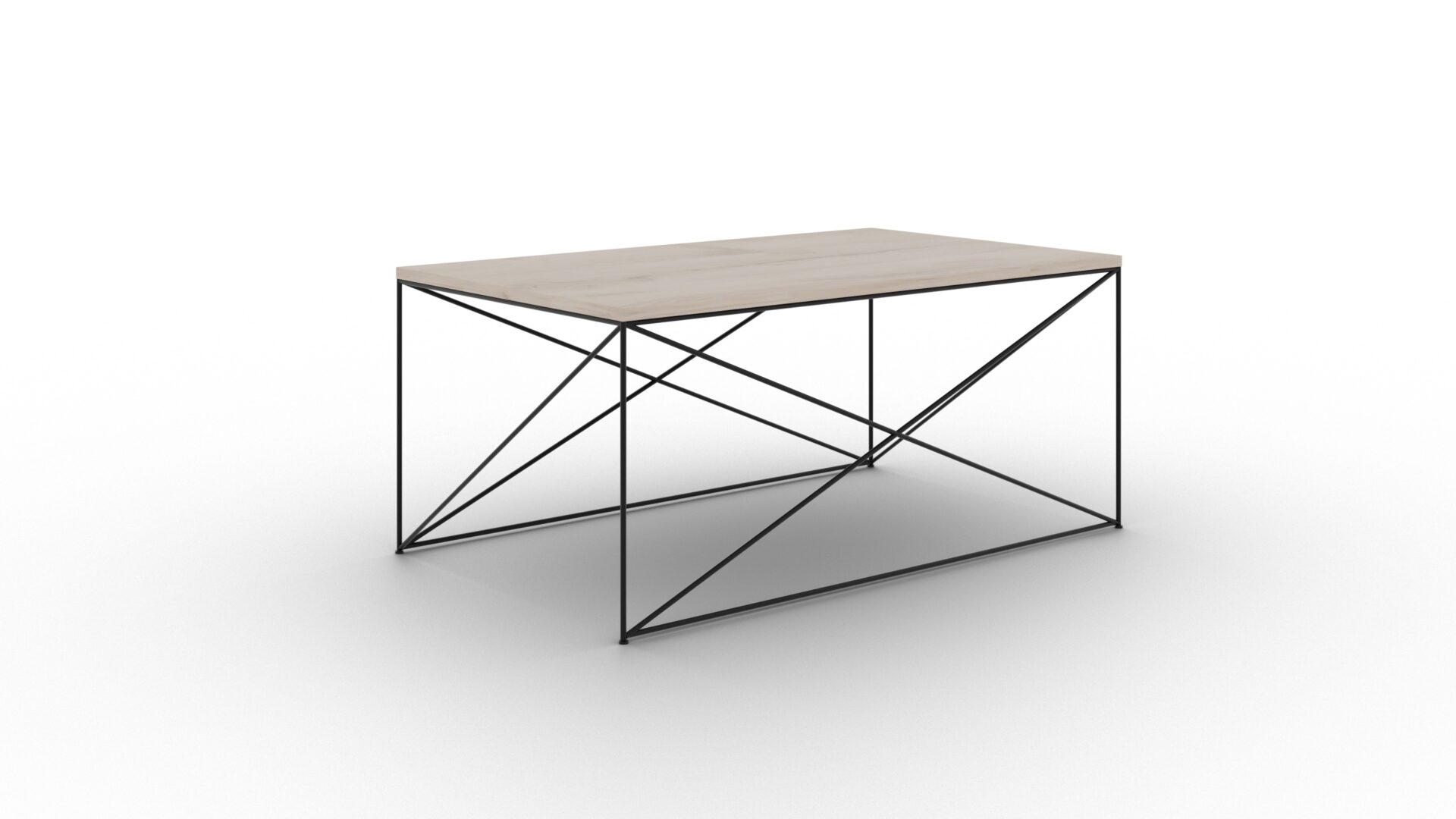 Dante kavos staliukas, baltas/Sonoma, ADRK