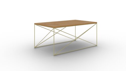 Dante kavos staliukas, auksinis/Lancelot ąžuolas, ADRK