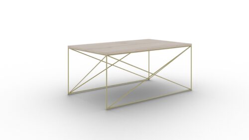 Dante kavos staliukas, auksinis/Sonoma, ADRK