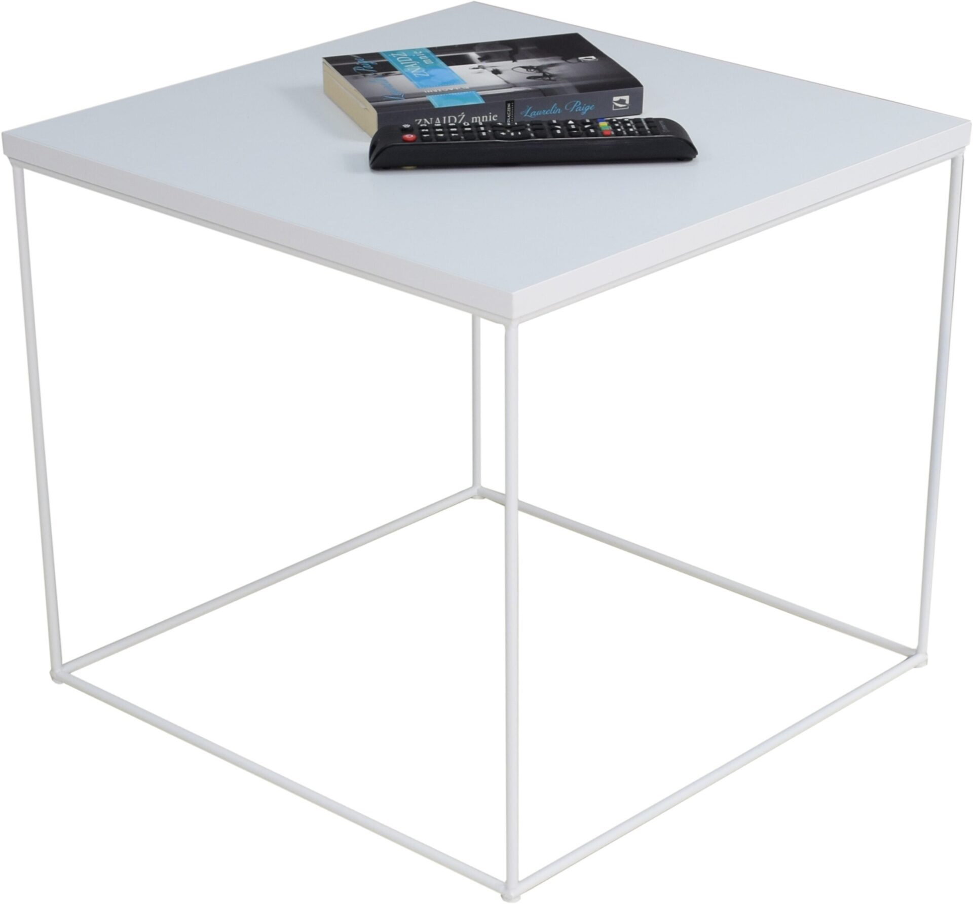 ELENA kavos staliukas, 50x50, baltas, ADRK