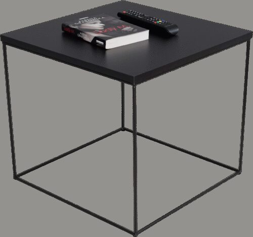 ELENA kavos staliukas, 50×50, juodas, ADRK