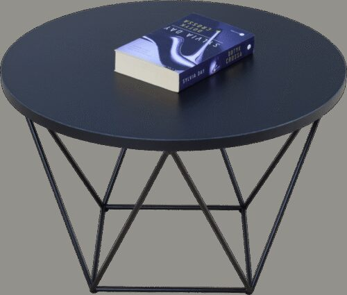 LIAM kavos staliukas, juodas, ADRK