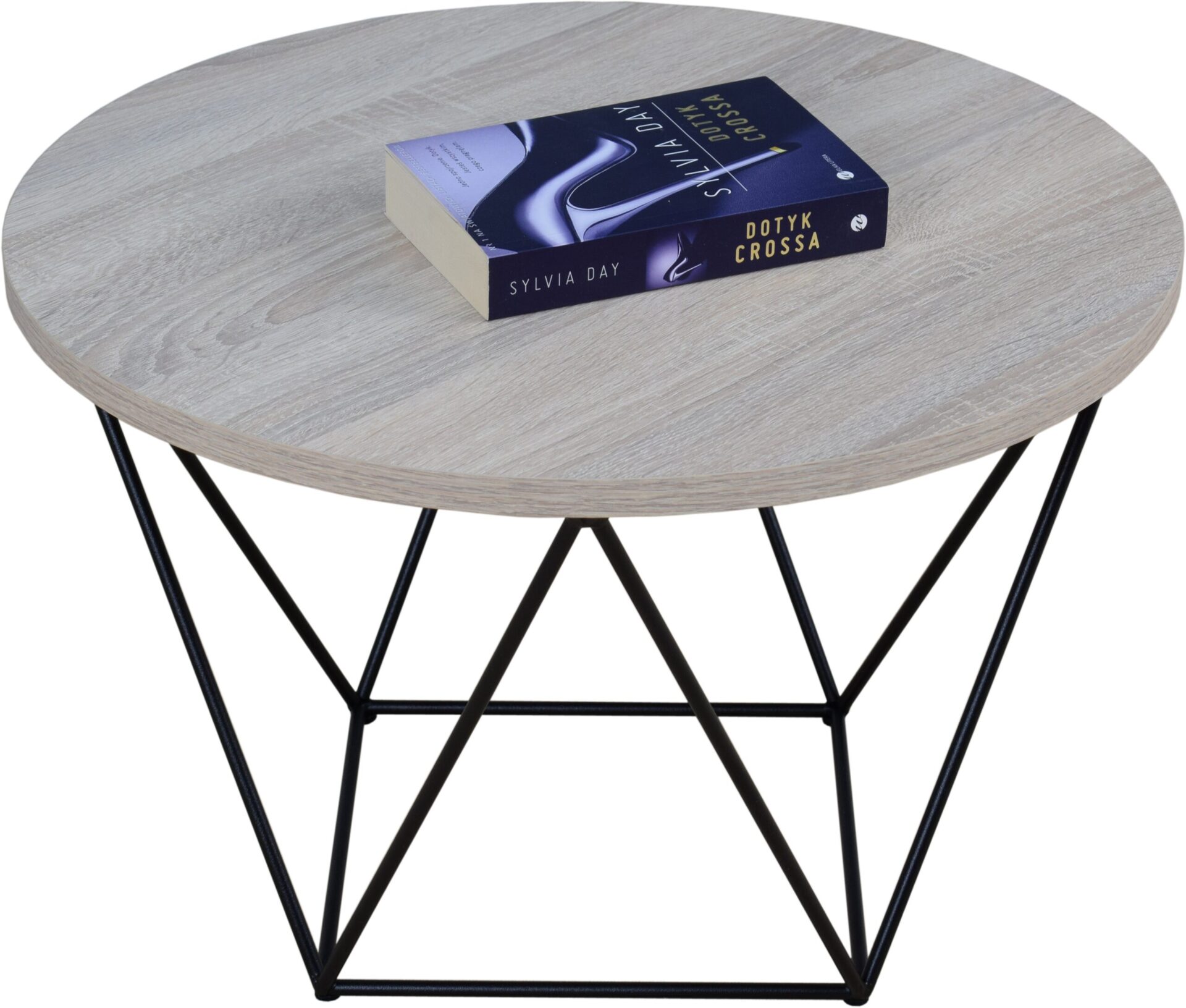 LIAM kavos staliukas, juodas/Sonoma, ADRK