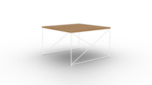 Nelia kavos staliukas, baltas/Lancelot ąžuolas, ADRK