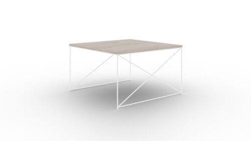 Nelia kavos staliukas, baltas/Sonoma, ADRK