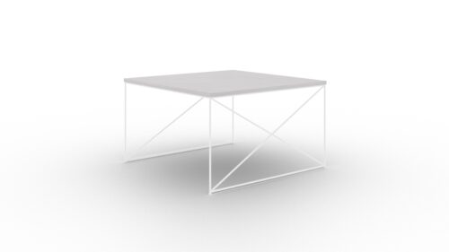 Nelia kavos staliukas, baltas/betonas, ADRK