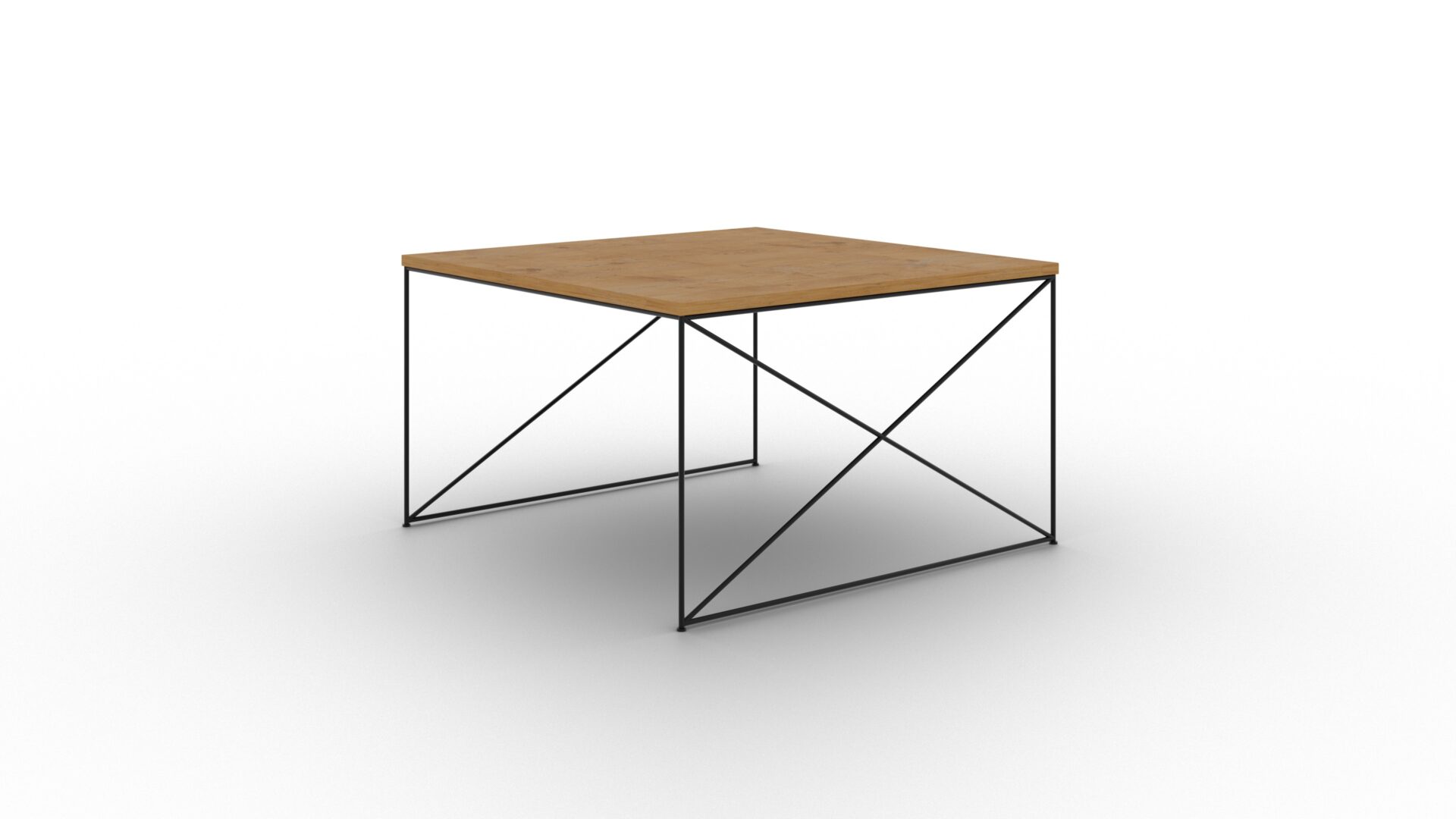 Nelia kavos staliukas, juodas/Lancelot ąžuolas, ADRK