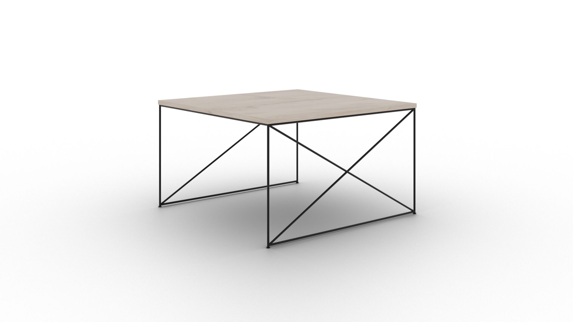 Nelia kavos staliukas, juodas/Sonoma, ADRK