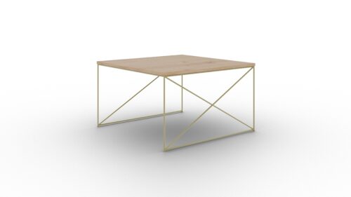 Nelia kavos staliukas, auksinis/artisaniškas, ADRK