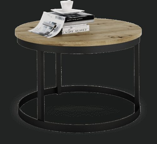 RINEN kavos staliukas juodas/Artisan ADRK