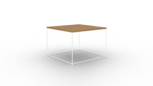 Roni kavos staliukas, baltas/Lancelot ąžuolas, ADRK