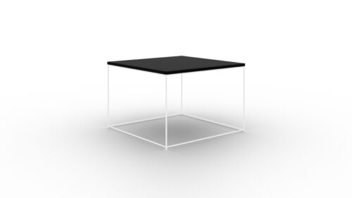 Roni kavos staliukas, baltas/juodas, ADRK