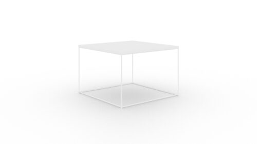 Roni kavos staliukas, baltas/baltas blizgus, ADRK