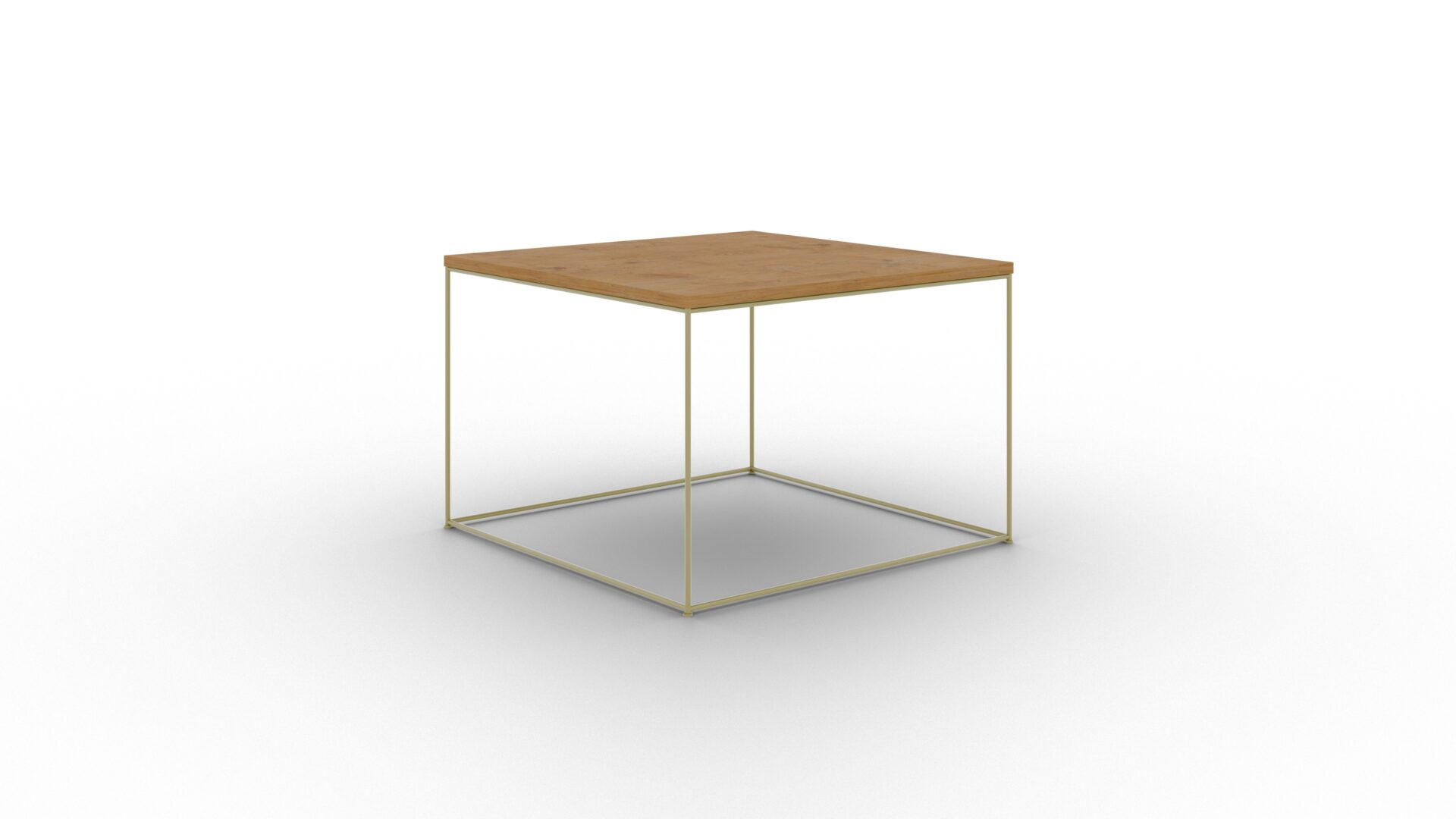 Roni kavos staliukas, auksinis/Lancelot ąžuolas, ADRK