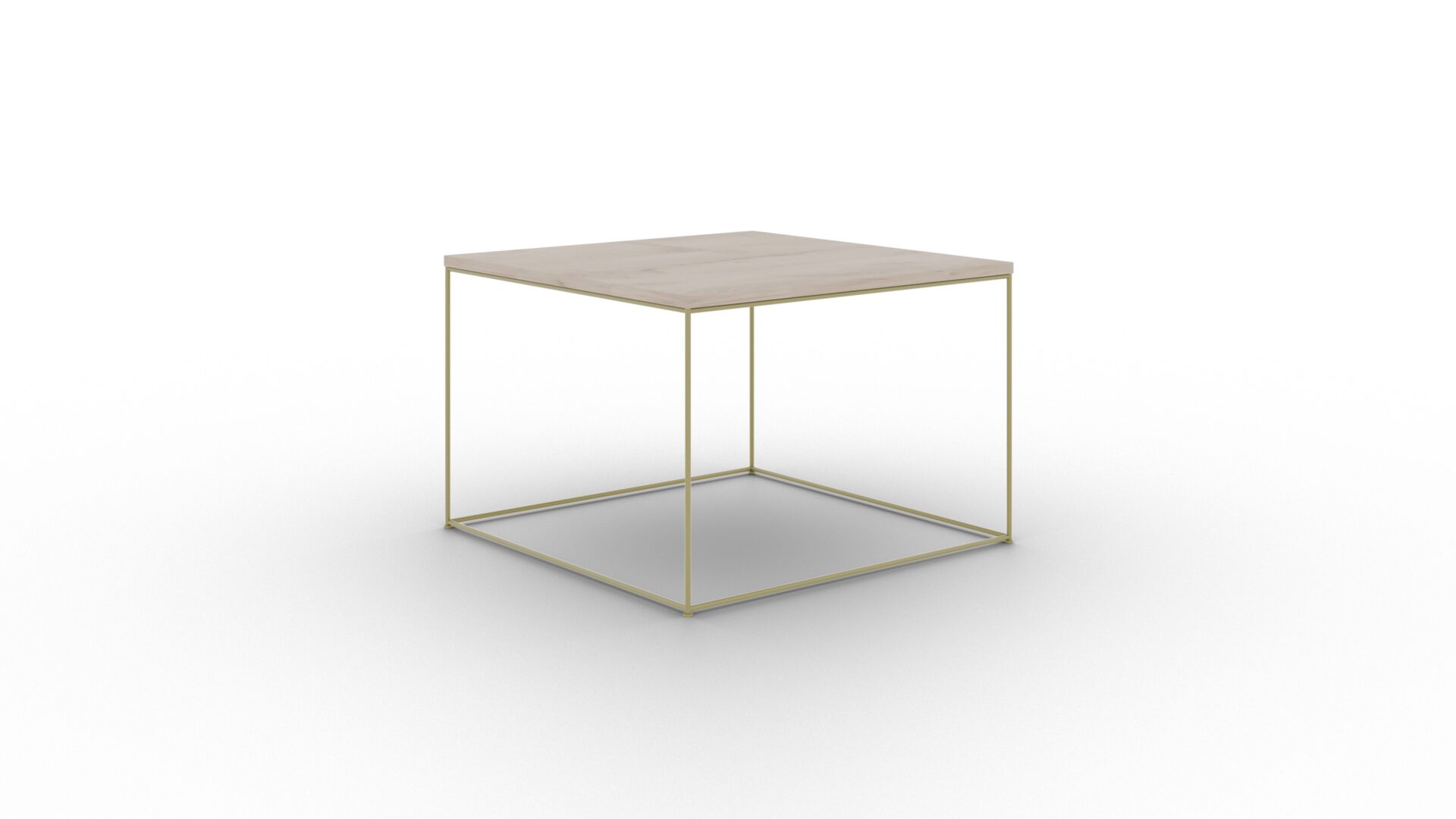 Roni kavos staliukas, auksinis/Sonoma, ADRK