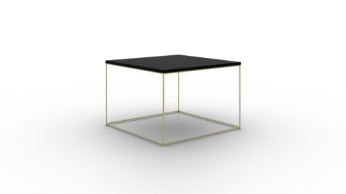 Roni kavos staliukas, auksinis/juodas, ADRK